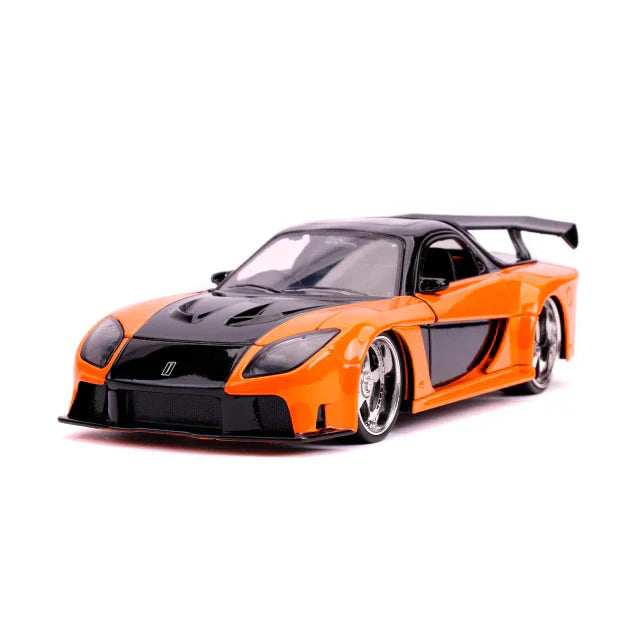Carro Miniatura Mazda RX-7 + Han Velozes e Furiosos 3 | Escala 1:24