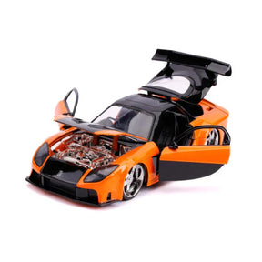 Carro Miniatura Mazda RX-7 + Han Velozes e Furiosos 3 | Escala 1:24